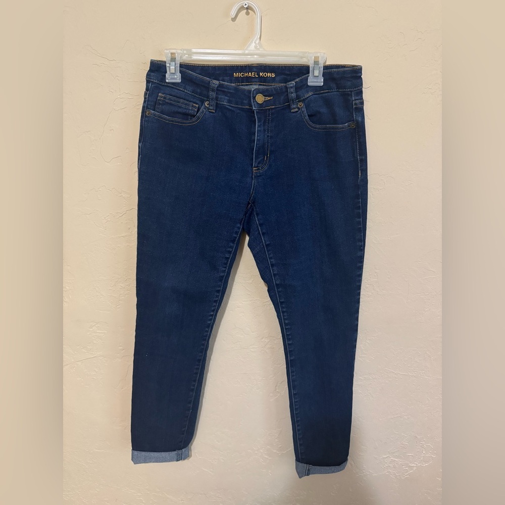 Michael Kors Blue Skinny Jeans Classic Style